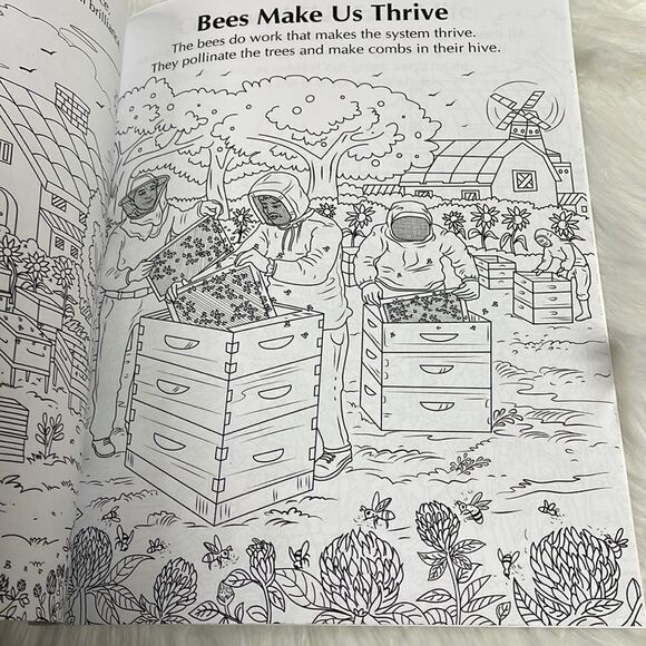 Adult Coloring Books Farm Life and Calming Colors - Picture 7 of 9